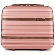 Matkalaukku Solier  Kuferek Podrózny Maly Abs Stl957 Rózowy  Yksi Koko