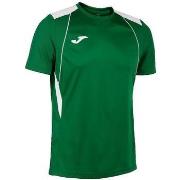 Lyhythihainen t-paita Joma  T-shirt  Championship VII blanc  EU M