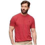 Lyhythihainen t-paita Superdry  T-shirt  Vintage Texture manches court...