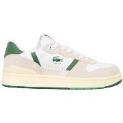 Kengät Lacoste  Baskets  T-Clip Set cuir blanc  40