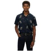 Lyhythihainen paitapusero Superdry  Chemise  Beach manches courtes  EU...