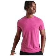 Lyhythihainen t-paita Superdry  T-shirt  Vintage Logo brodé manches co...