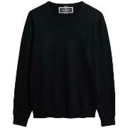 Neulepusero Superdry  Pull  Mérinos Noir  EU M