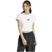 Lyhythihainen t-paita adidas  T-shirt  Future Icons slim blanc  EU S