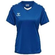 Lyhythihainen t-paita hummel  T-shirt  Core XK Poly Bleu  EU M