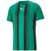 Lyhythihainen t-paita Puma  T-shirt  teamLIGA Vert  EU L