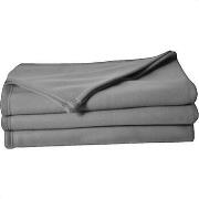 Päälliset, suojapeitteet Toison D'or  Plaid  Couverture Polaire Gris 2...