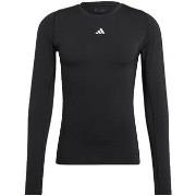 Lyhythihainen t-paita adidas  Techfit Aeroready Long Sleeve  EU M