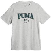 Lyhythihainen t-paita Puma  T-shirt  Squad gris  EU L