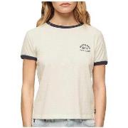 Lyhythihainen t-paita Superdry  T-shirt  Athletic Essentials Beach Gra...