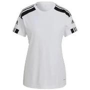T-paidat & Poolot adidas  T-shirt  Squadra 21 blanc  EU S
