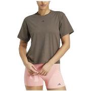 Lyhythihainen t-paita adidas  T-shirt  Power Back Cutout 3-Stripes  EU...