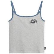 Hihattomat paidat / Hihattomat t-paidat Superdry  Débardeur  Gris chin...