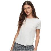 Lyhythihainen t-paita Superdry  T-shirt  Essential Logo 90´s manches c...