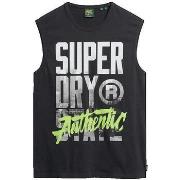 Hihattomat paidat / Hihattomat t-paidat Superdry  Débardeur  Photograp...