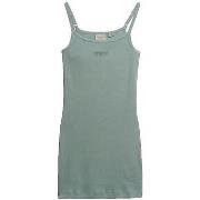 Lyhyt mekko Superdry  Robe  courte sans manches brodée  EU M