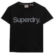 Lyhythihainen t-paita Superdry  T-shirt  Core Logo City ajusté  EU S