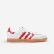 Kengät adidas  Samba OG White Solar Red Gum (Women's)  36 2/3