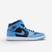 Kengät Nike  Jordan 1 Mid University Blue Black  47