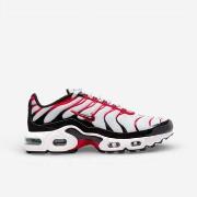 Kengät Nike  Air Max Plus Pure Platinum Black White University Red (GS...