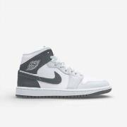 Kengät Nike  Jordan 1 Mid White Smoke Grey (Women's)  38