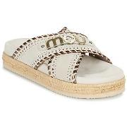 Sandaalit Mou  CRISS-CROSS SANDAL METAL STITCH  36