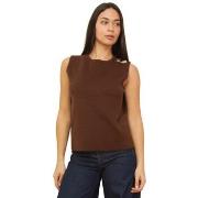 Hihattomat paidat / Hihattomat t-paidat La Modeuse  77526_P183793  Yks...