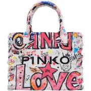 Laukut Pinko  BEACH SHOPPER CANVAS STAMPA GR 106673 A3B6  Yksi Koko