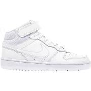 Kengät Nike  Court Borough Mid 2 White (GS)  38 1/2