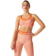 Rintaliivit Asics  Cropped Logo Seamless Bra  EU S