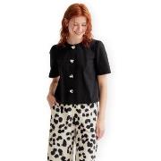 Paita Compania Fantastica  COMPAÑIA FANTÁSTICA Top 11033 - Black  EU S