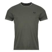 Lyhythihainen t-paita Fred Perry  TWIN TIPPED T-SHIRT  EU XXL