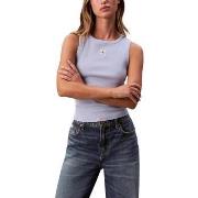 Paita Calvin Klein Jeans  A - WOVEN LABEL 2X2 LV047C201G  EU S