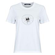Lyhythihainen t-paita Karl Lagerfeld  IKON RS CIRCLE T-SHIRT  EU S