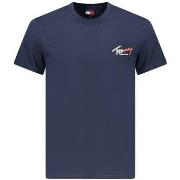 Lyhythihainen t-paita Tommy Hilfiger  dm0dm22538blc1gxs  EU XXL