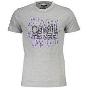 Lyhythihainen t-paita Roberto Cavalli  qxt61ujd06044772c5grigio0496xl ...