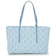 Toalettilaukku / Meikkipussi Calvin Klein Jeans  EMBLEM AOP DENIM TOTE...