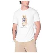 Lyhythihainen t-paita Ralph Lauren  T-shirt Ralph Lauren Polo Bear Bla...