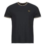 Lyhythihainen t-paita Fred Perry  TWIN TIPPED T-SHIRT  EU XXL