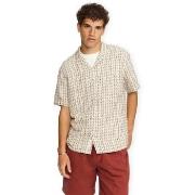 Lyhythihainen paitapusero Revolution  Cuban Shirt 3252 - Off White  EU...