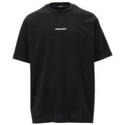 Lyhythihainen t-paita Dsquared  T-SHIRT S71GD1424 BLACK  EU XXL