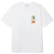 Lyhythihainen t-paita Casablanca  L'ARCHE DE JOUR WHITE  EU XXL