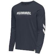 T-paidat pitkillä hihoilla hummel  T-shirt  manches longues bleu marin...