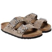 Sandaalit BIRKENSTOCK  Sandales  Arizona Rivet en cuir nubuck taupe  3...