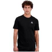 Lyhythihainen t-paita Le Coq Sportif  T-shirt  Essentiel N1 noir  EU X...