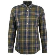 Pitkähihainen paitapusero Barbour  Edgar Tailored Shirt - Olive  EU XL
