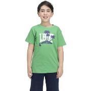 Lyhythihainen t-paita Leone 1947  Boy T-Shirt + Bermuda Beach  EU S