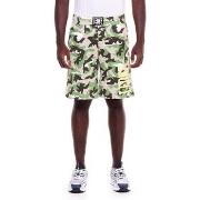 Shortsit & Bermuda-shortsit Leone 1947  Man Bermuda Camou Bold Colour ...