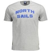 Lyhythihainen t-paita North Sails  902342000grigio0926l  EU S