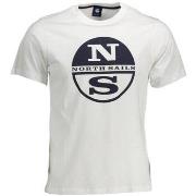 Lyhythihainen t-paita North Sails  692792000bianco0101l  EU XL